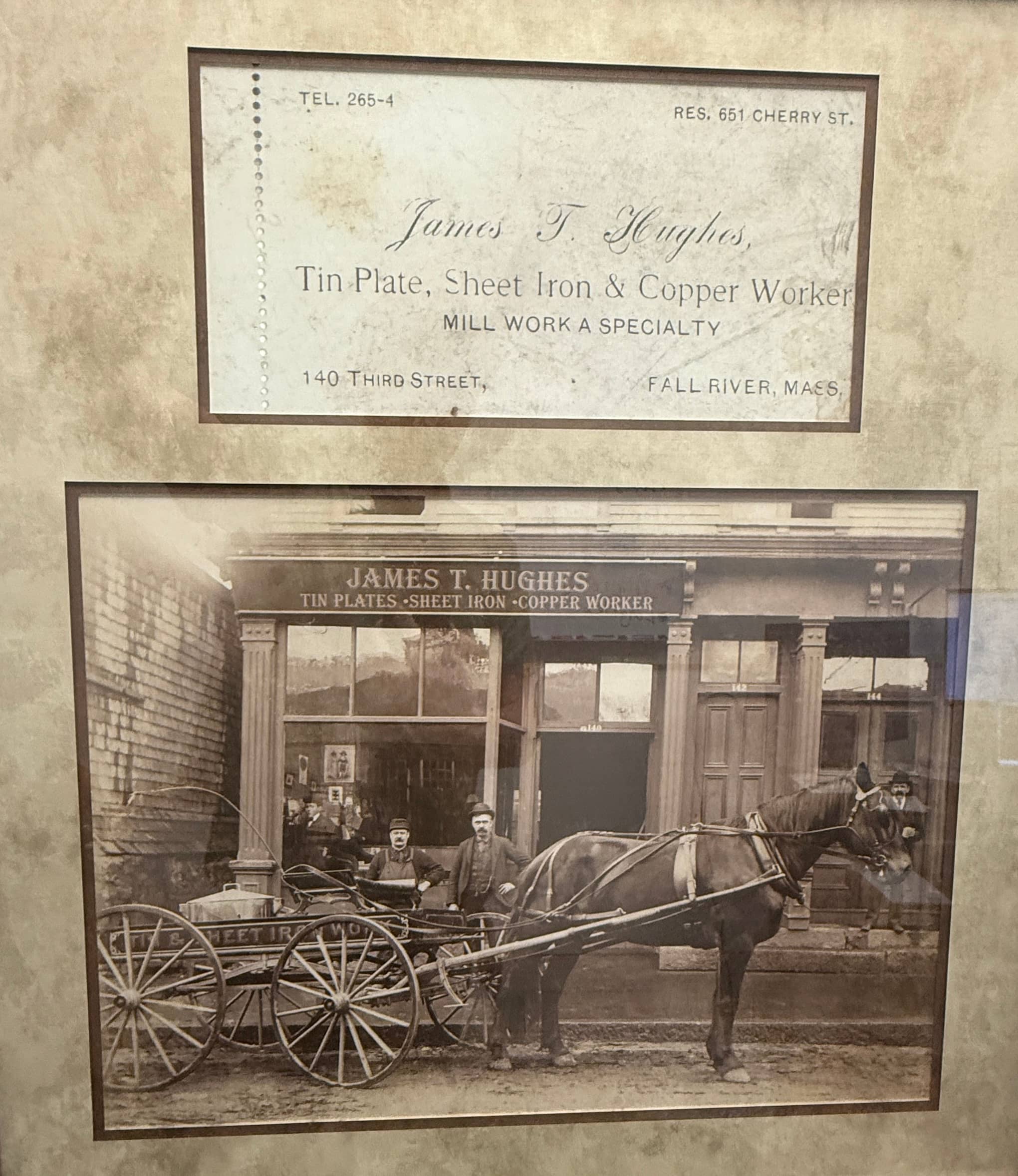 Hughes Sheet Metal history — 1892: Company Founded